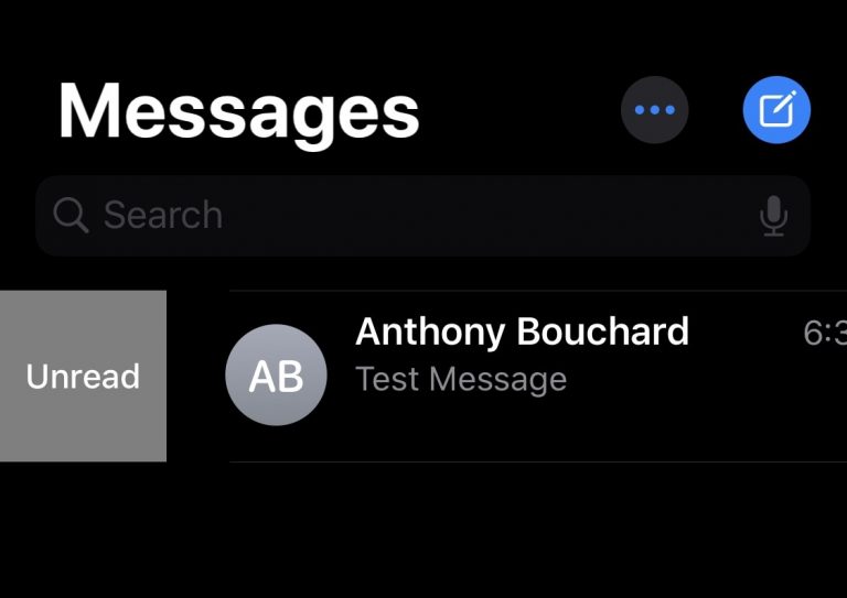 MessageUnread позволяет пользователям отмечать прочитанные сообщения как непрочитанные в iOS