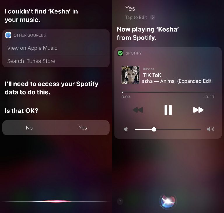 Spori упрощает использование Siri для управления воспроизведением музыки в Spotify.