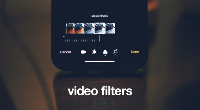 Руководство по добавлению фильтров к видео на iPad и iPhone с iOS 13