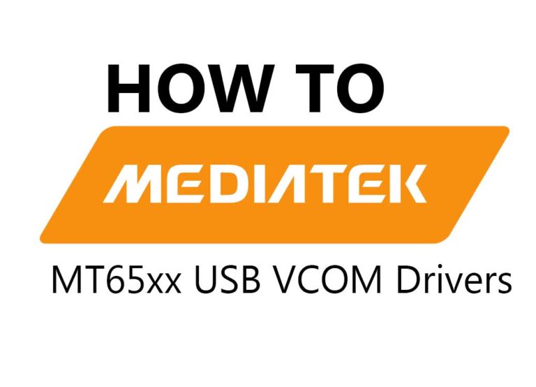 Руководство по простой установке драйверов MediaTek MT65xx USB VCOM