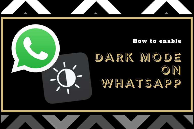Как включить темный режим в WhatsApp [Root]