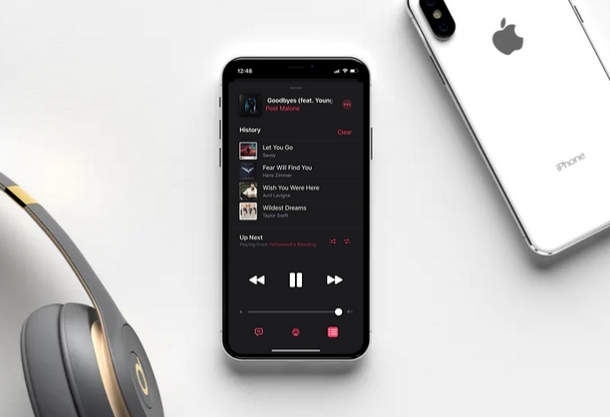 Руководство пользователя о том, как просмотреть историю прослушивания Apple Music