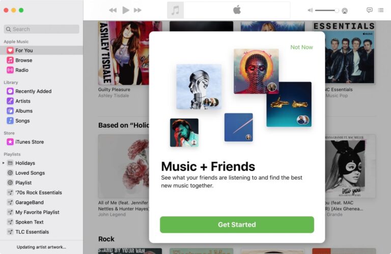 Смотрите своих друзей в Apple Music: что они слушают?