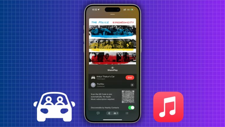 Как разрешить пассажирам воспроизводить музыку в вашем автомобиле с помощью SharePlay