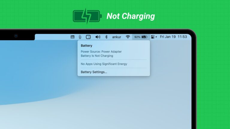 11 советов, как исправить MacBook, показывающий «Батарея не заряжается»